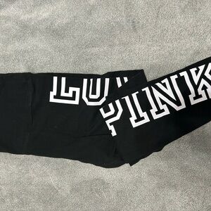 PINK black leggings